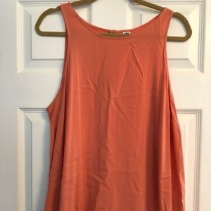 Old navy coral tank size XL